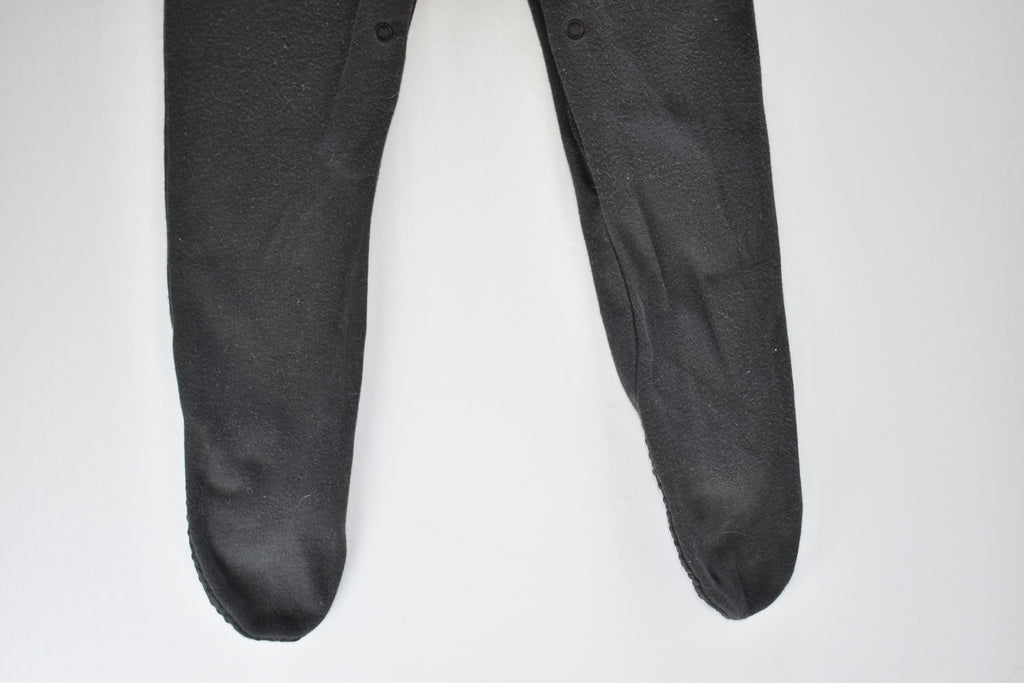 Black panda sleepsuit