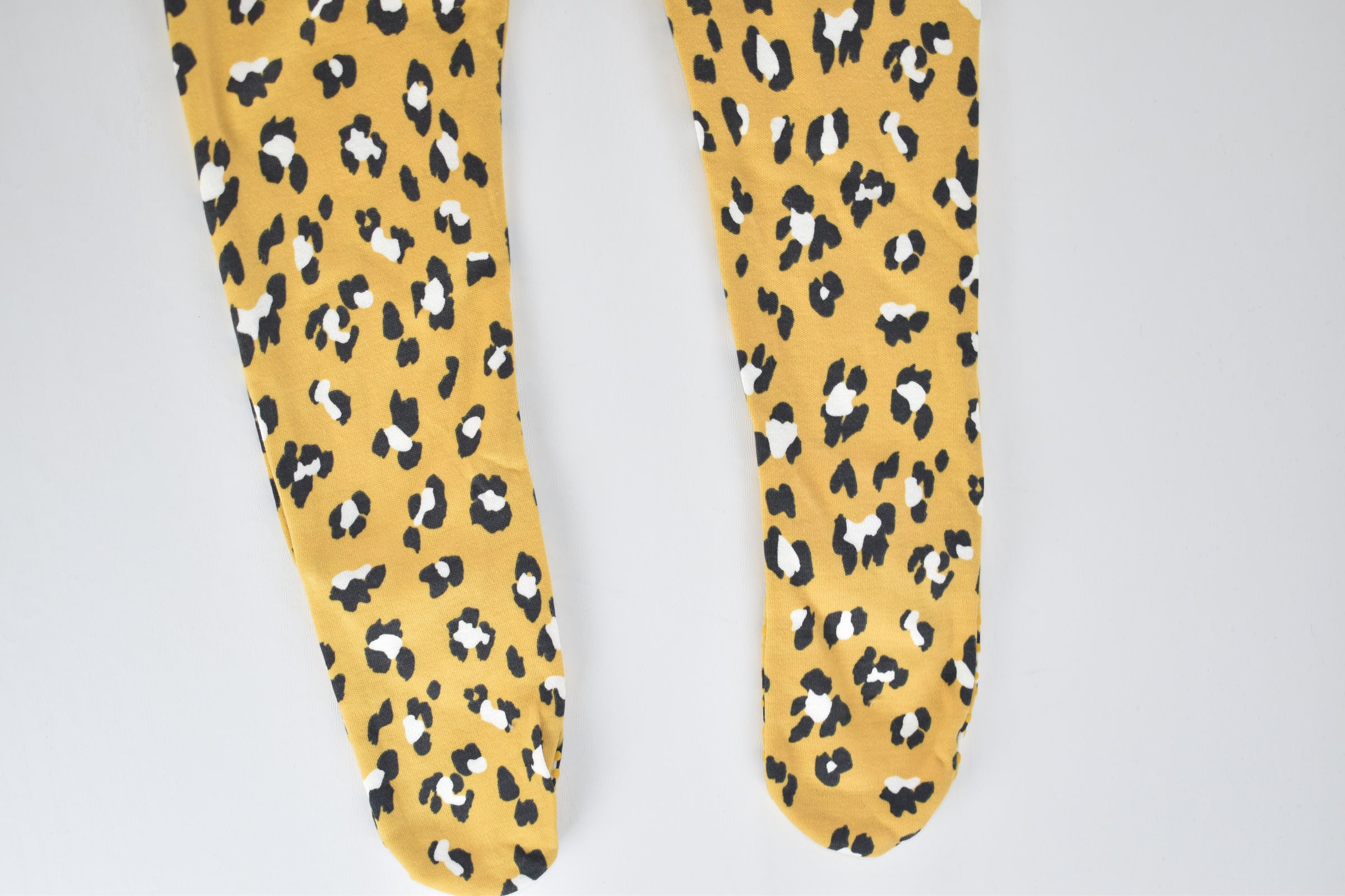 Leopard print sleepsuit