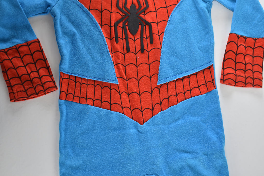 Marvel Spider-Man sleepsuit and hat set