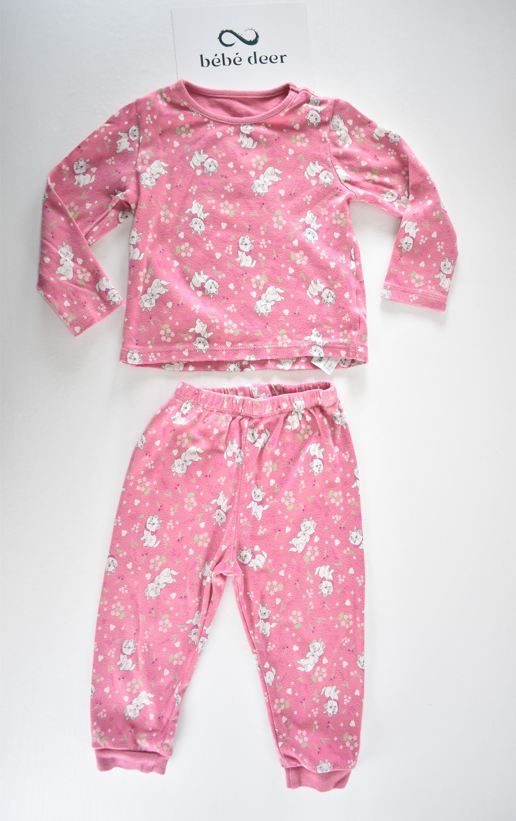 Disney Marie two piece pyjama set