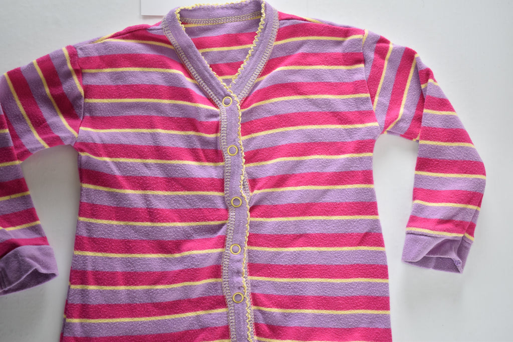 Striped sleepsuit