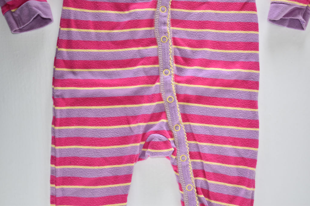 Striped sleepsuit