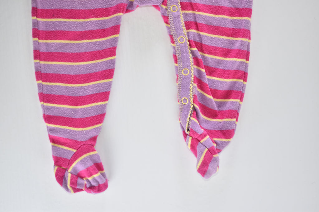 Striped sleepsuit