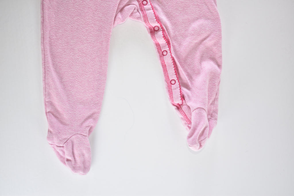 Sleepsuit with cupcake embroidery