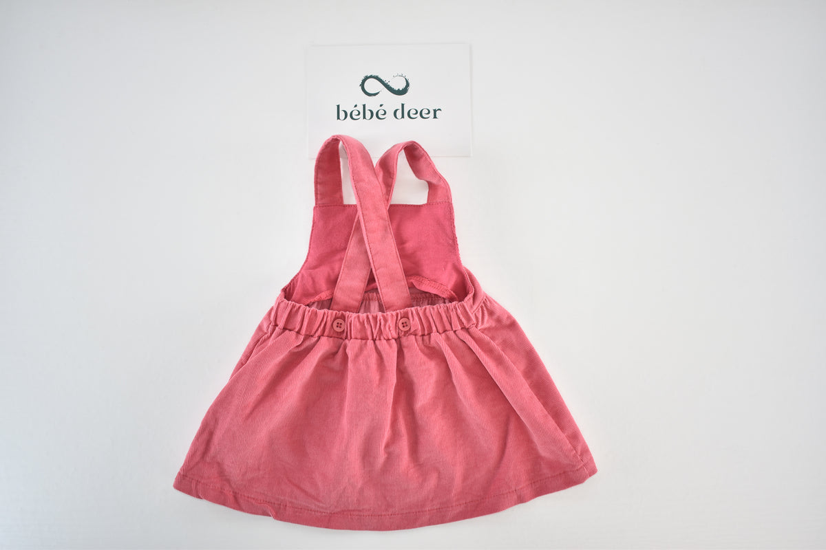 Disney Bambi corduroy pinafore dress