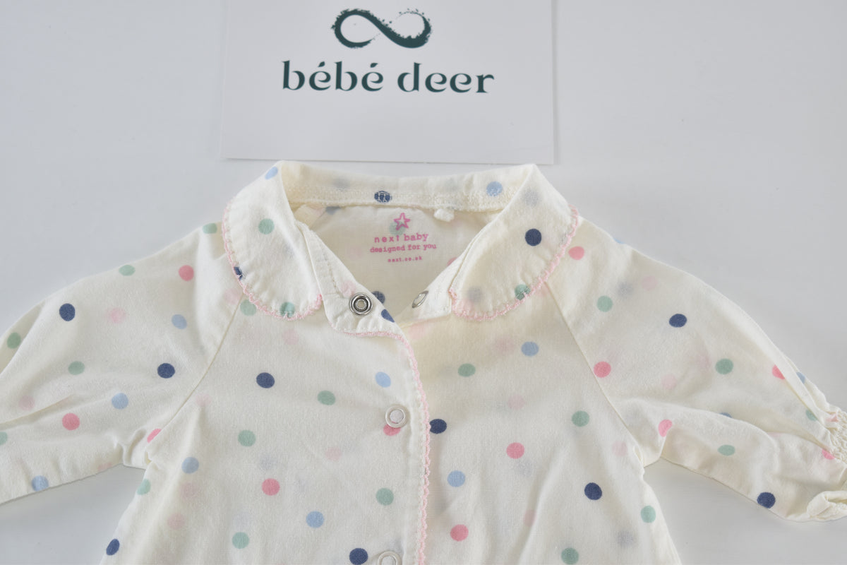 Polka dot romper