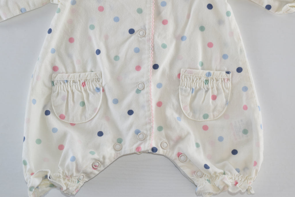 Polka dot romper