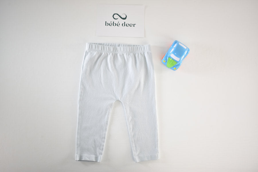 Very light blue (almost white) leggings