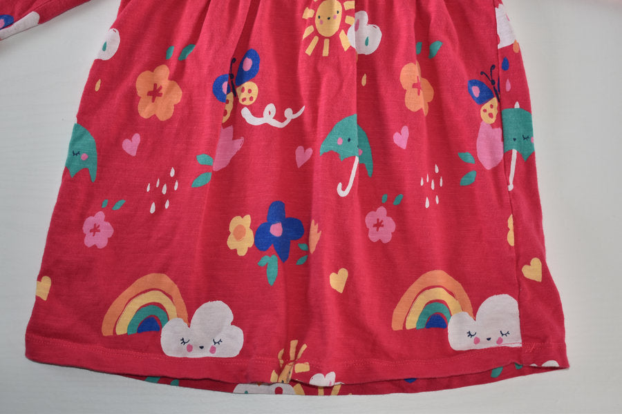 Weather print dress