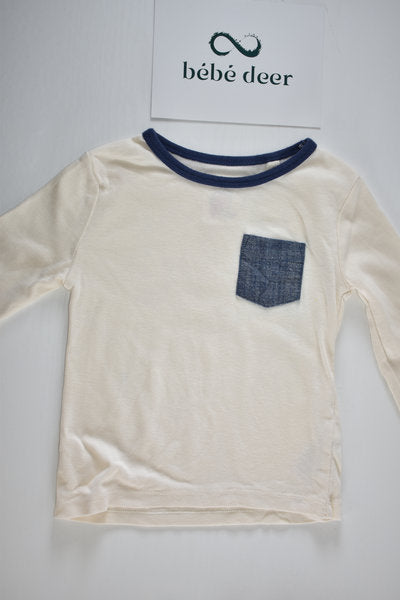 Set long sleeve tops set with front pockets