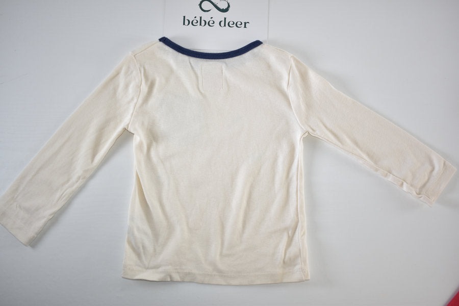 Set long sleeve tops set with front pockets