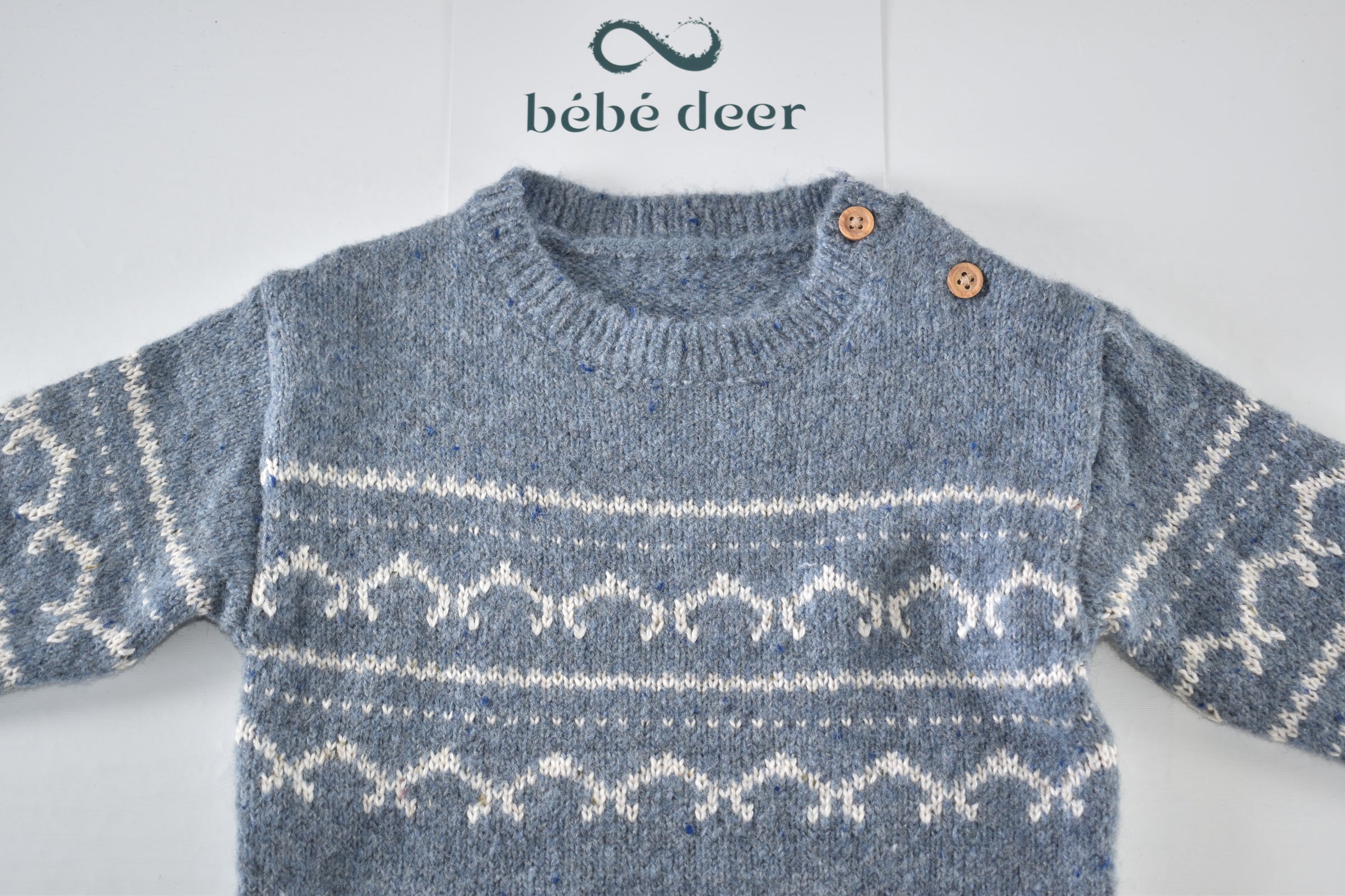 Warm knitted jumper