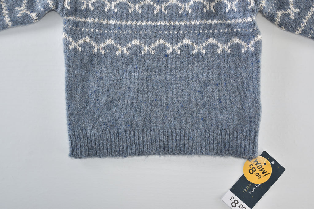 Warm knitted jumper