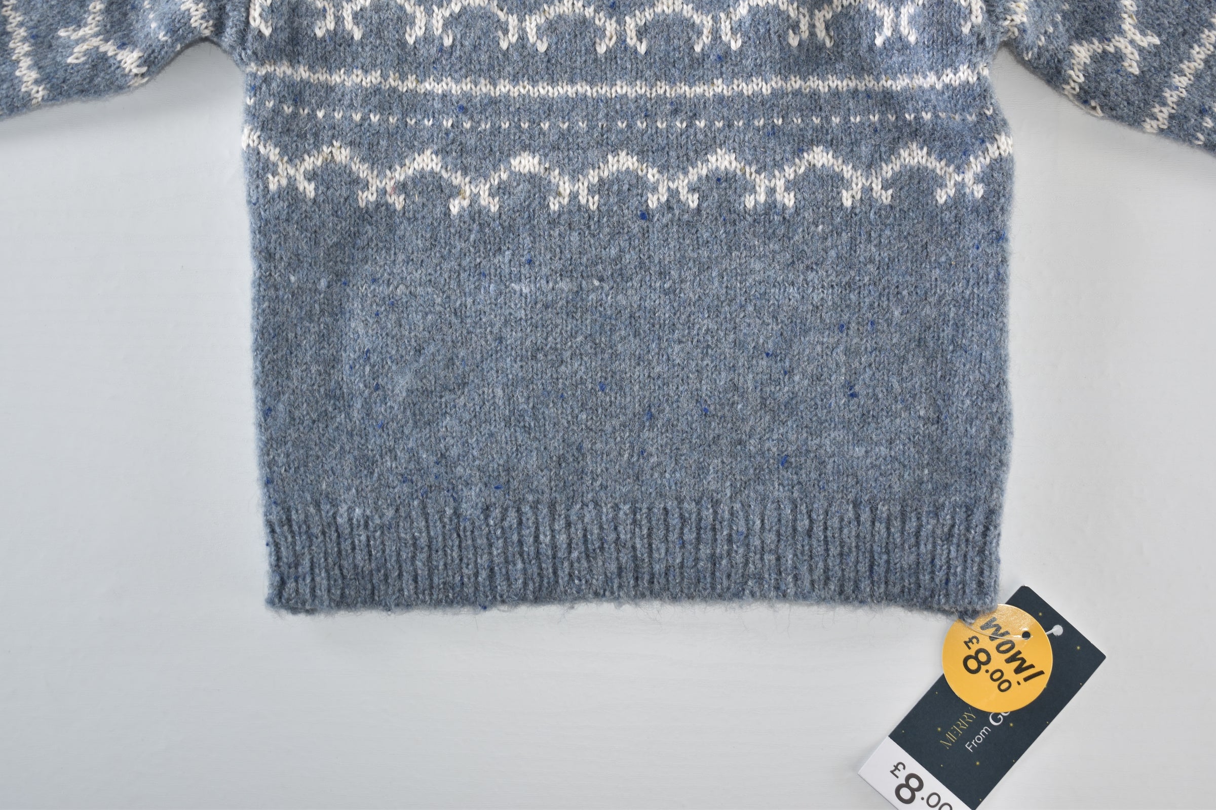 Warm knitted jumper