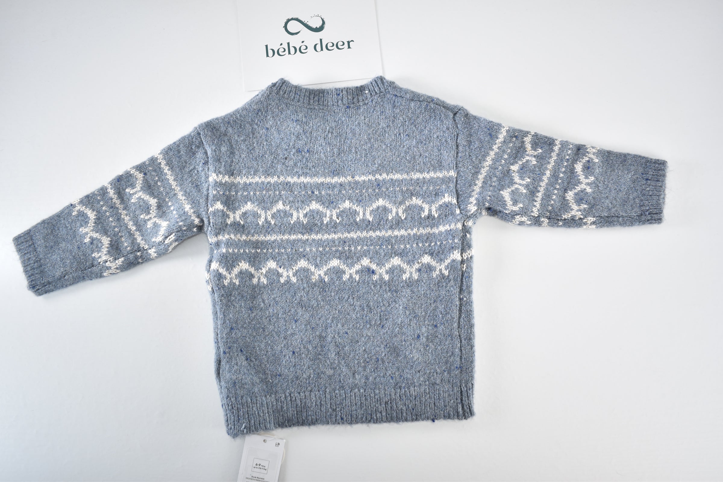Warm knitted jumper