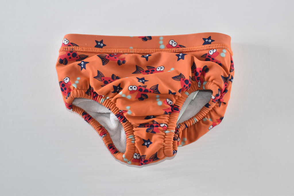 Reusable Swim Nappy – Sea Life Print