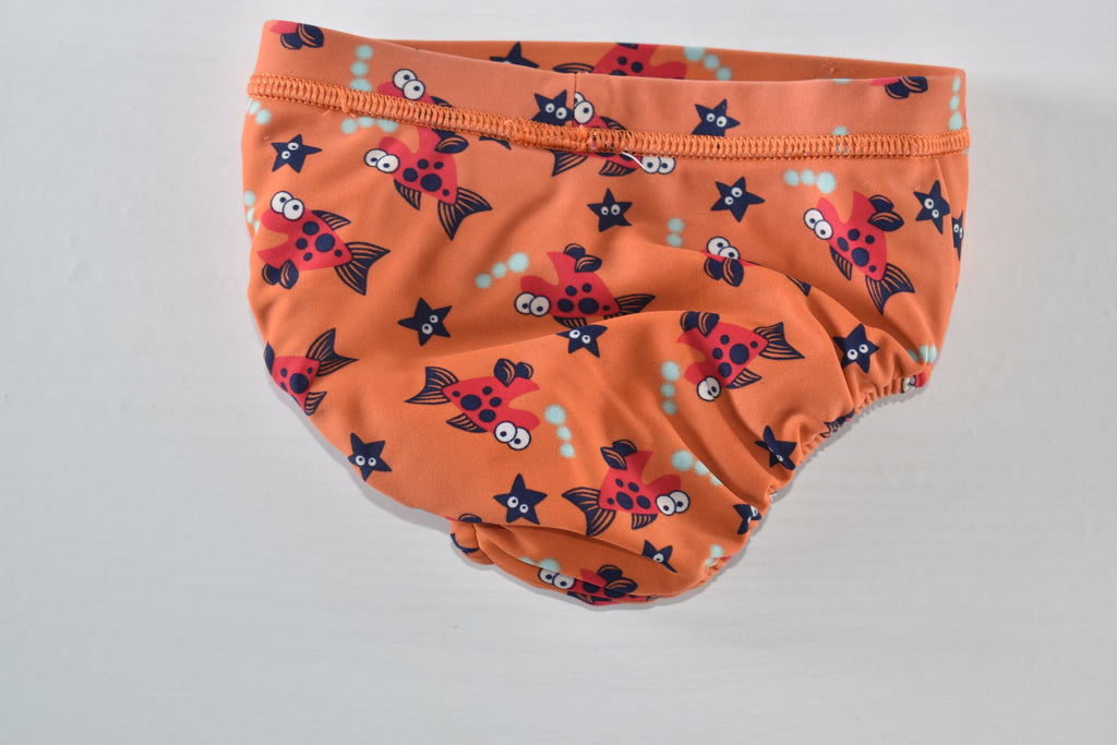 Reusable Swim Nappy – Sea Life Print