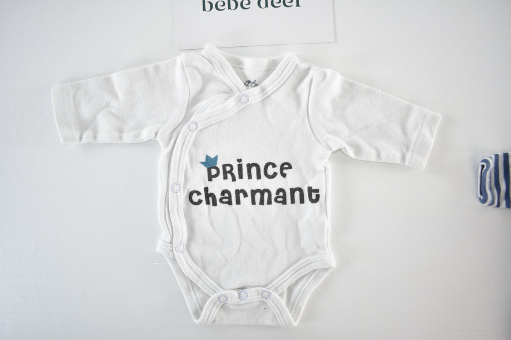 Set of 3 newborn wrap bodysuits