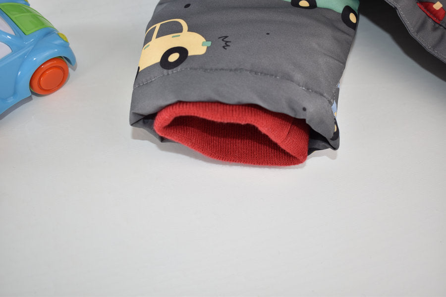 Manteau à imprimé voiture