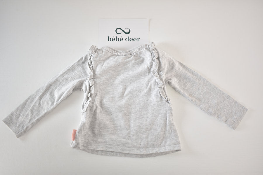 Peppa Pig top with floral details and "Lovely day" slogan