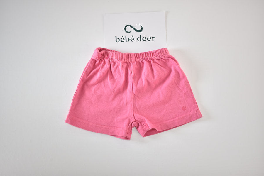 Pink cotton shorts