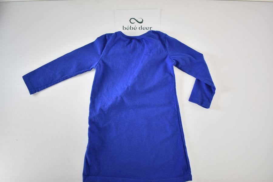 Blue glitter dress