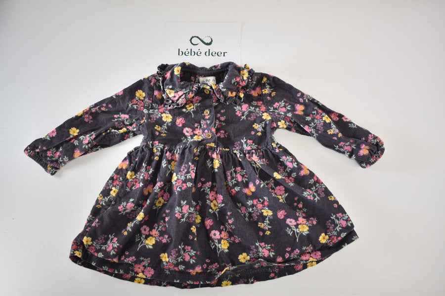 Floral long sleeve dress