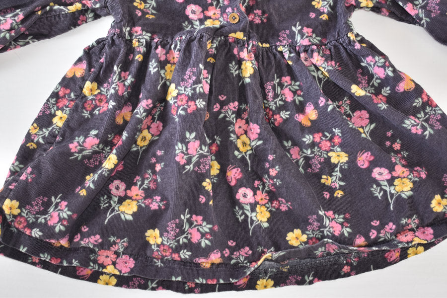 Floral long sleeve dress
