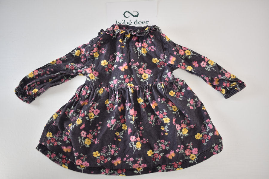Floral long sleeve dress