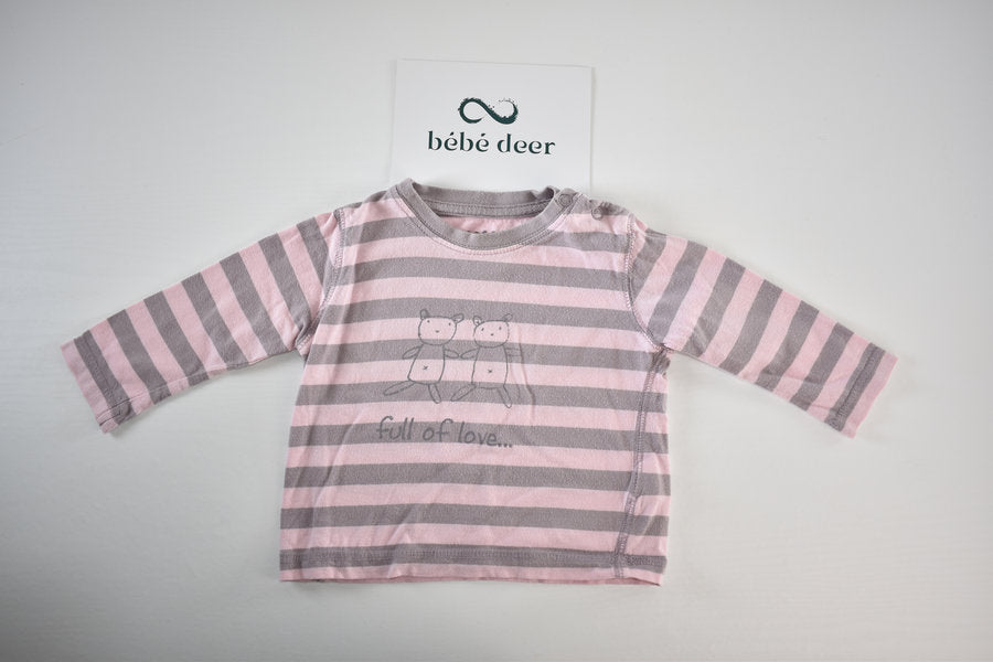 Organic cotton striped top
