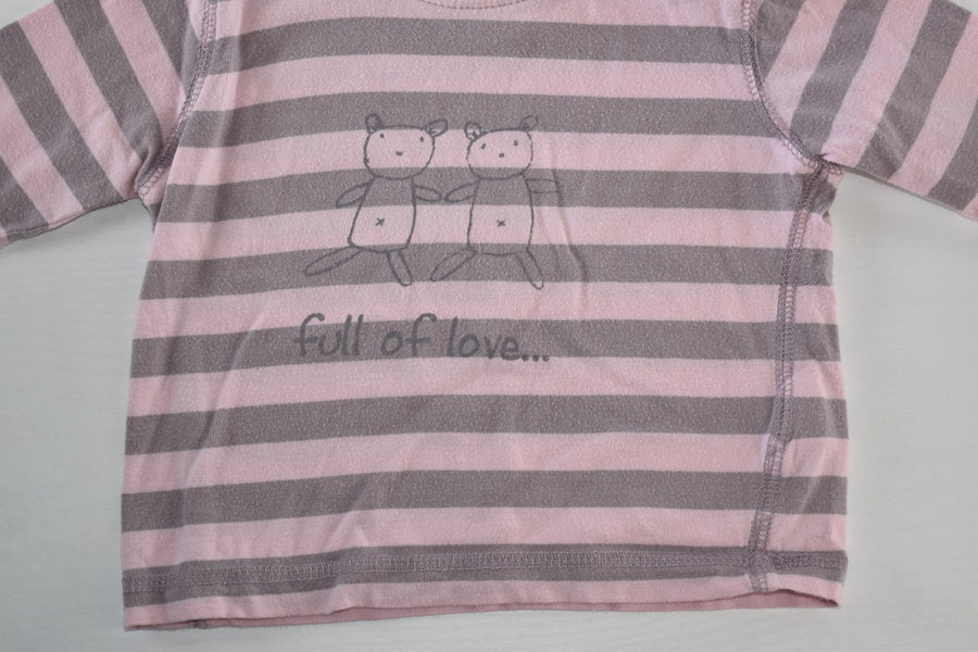 Organic cotton striped top