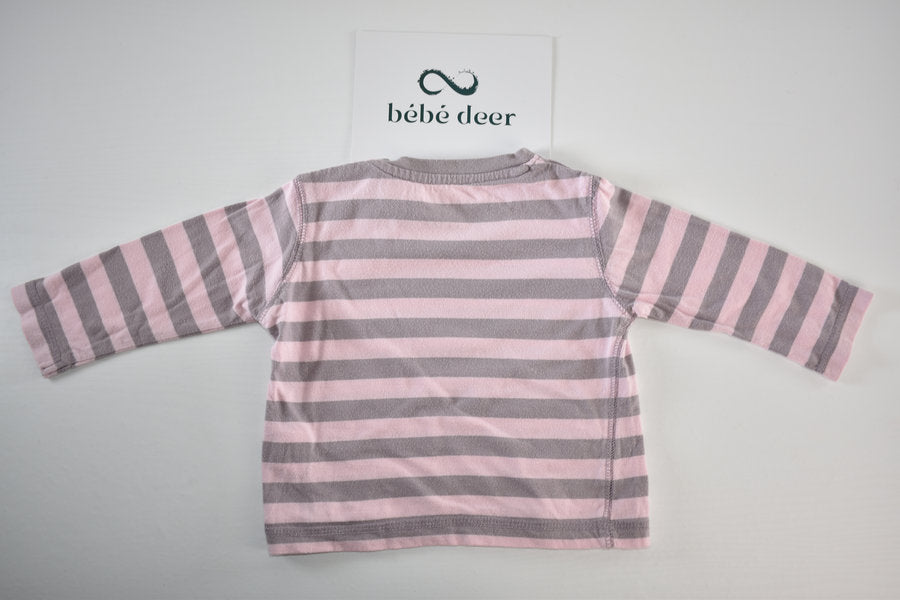 Organic cotton striped top