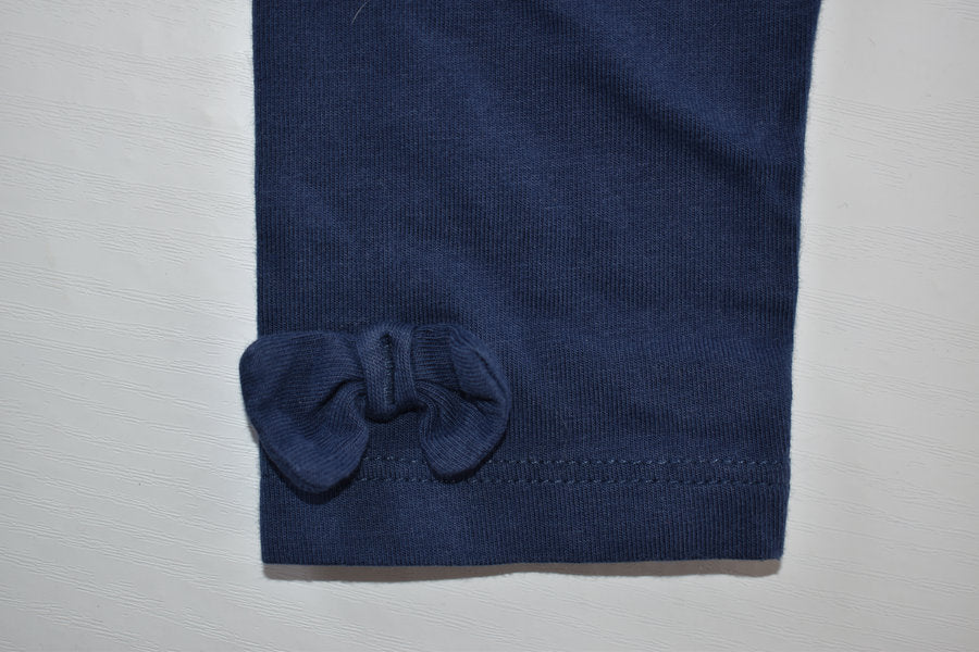 2 pack bow detail leggings