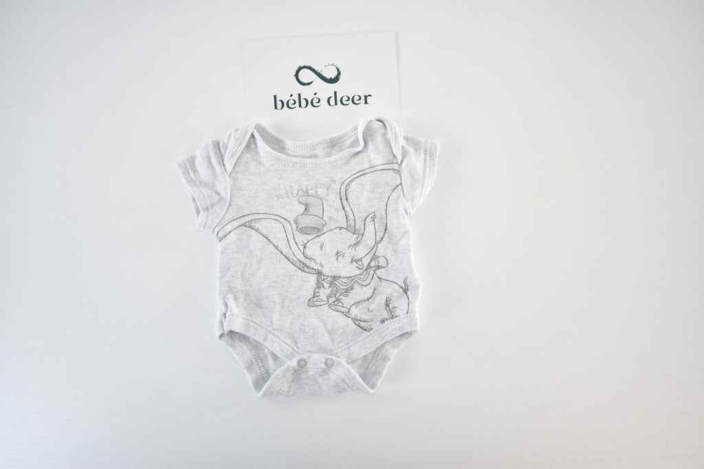 Disney Dumbo grey bodysuit