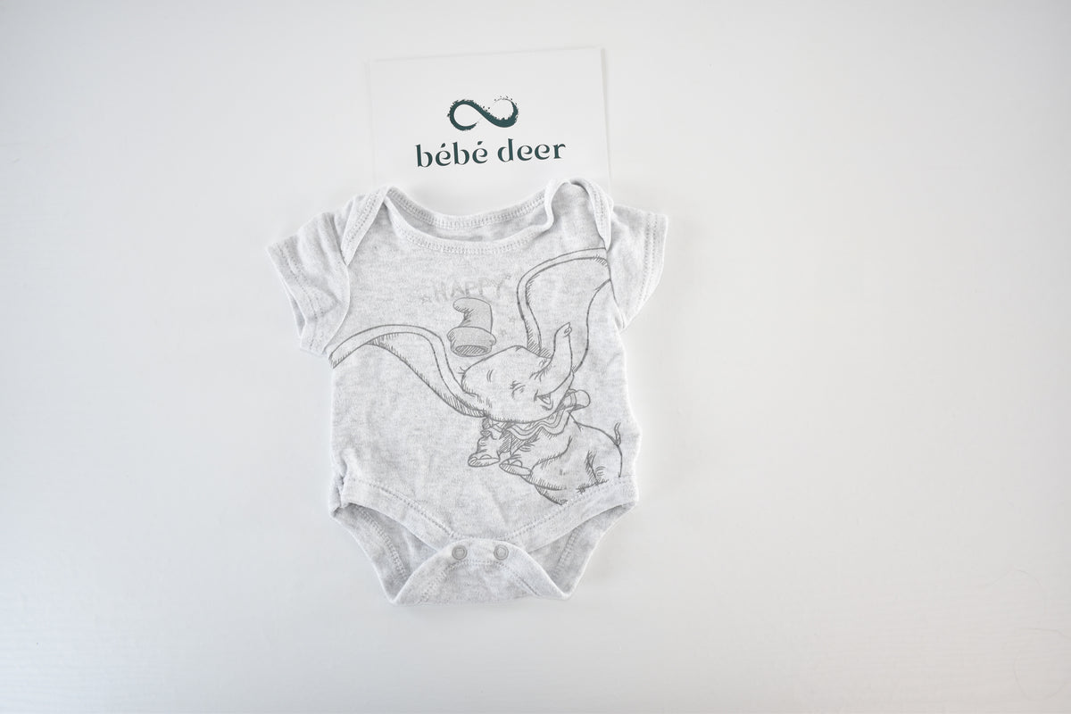 Disney Dumbo grey bodysuit