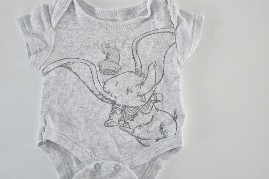 Disney Dumbo grey bodysuit