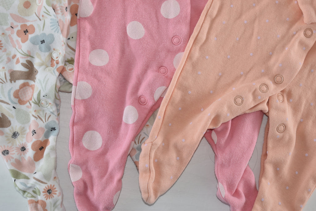 TINY BABY – Set of 3 sleepsuits