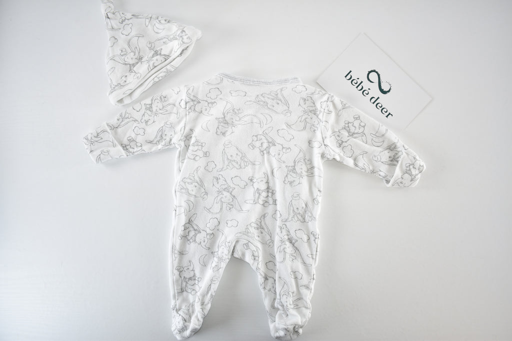 Disney Dumbo sleepsuit & hat set
