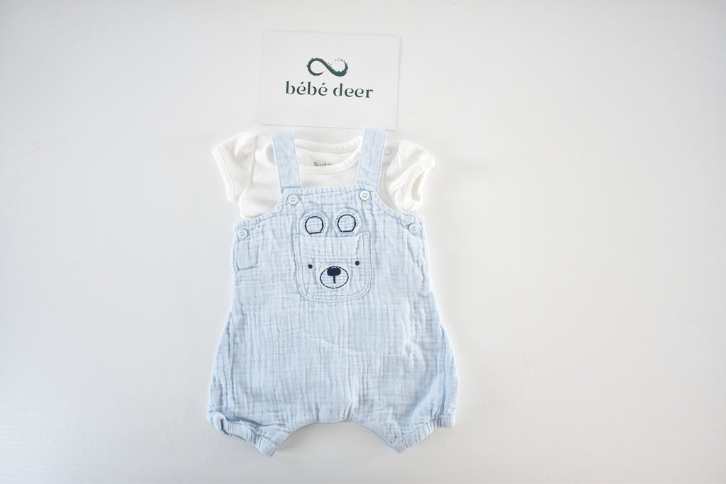 Dungarees & bodysuit set