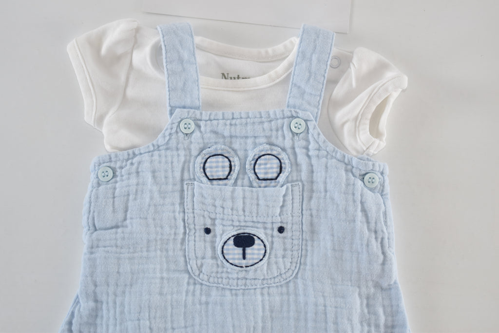 Dungarees & bodysuit set