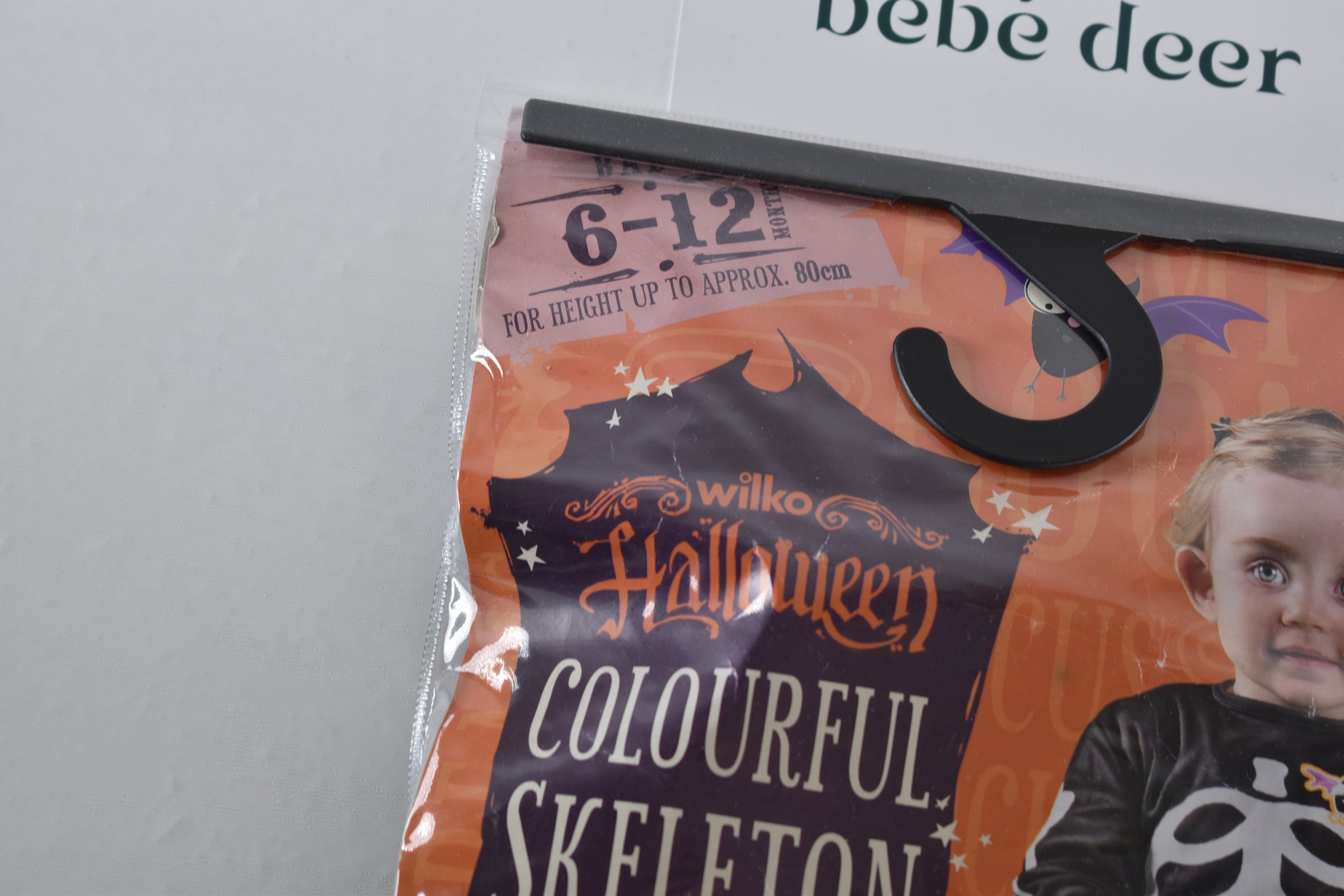 NWT Halloween colourful skeleton costume jumpsuit