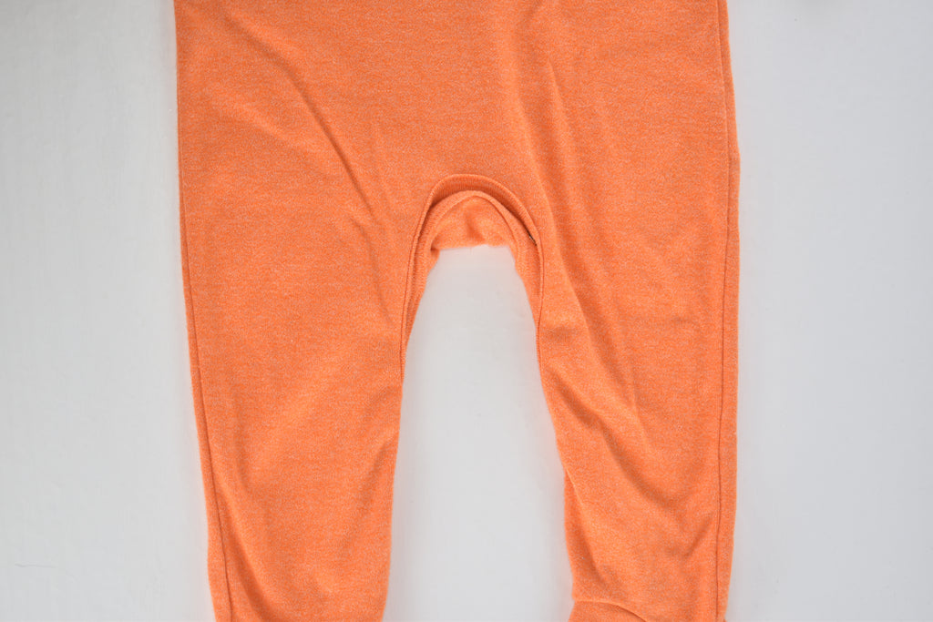 Halloween embroidered "Mummy's Little Pumpkin" sleepsuit