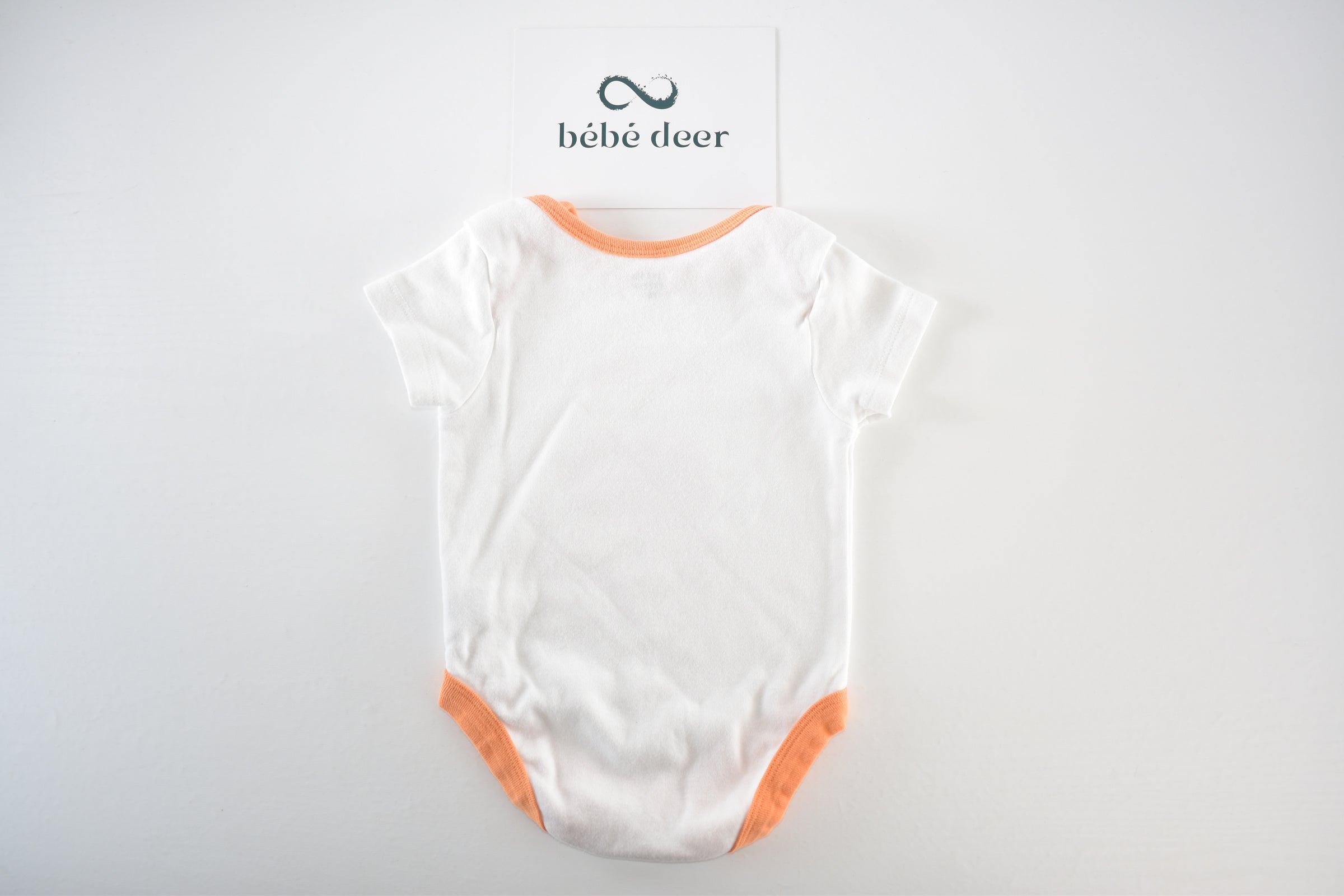 Halloween "Our Little Pumpkin" bodysuit with pumpkin print