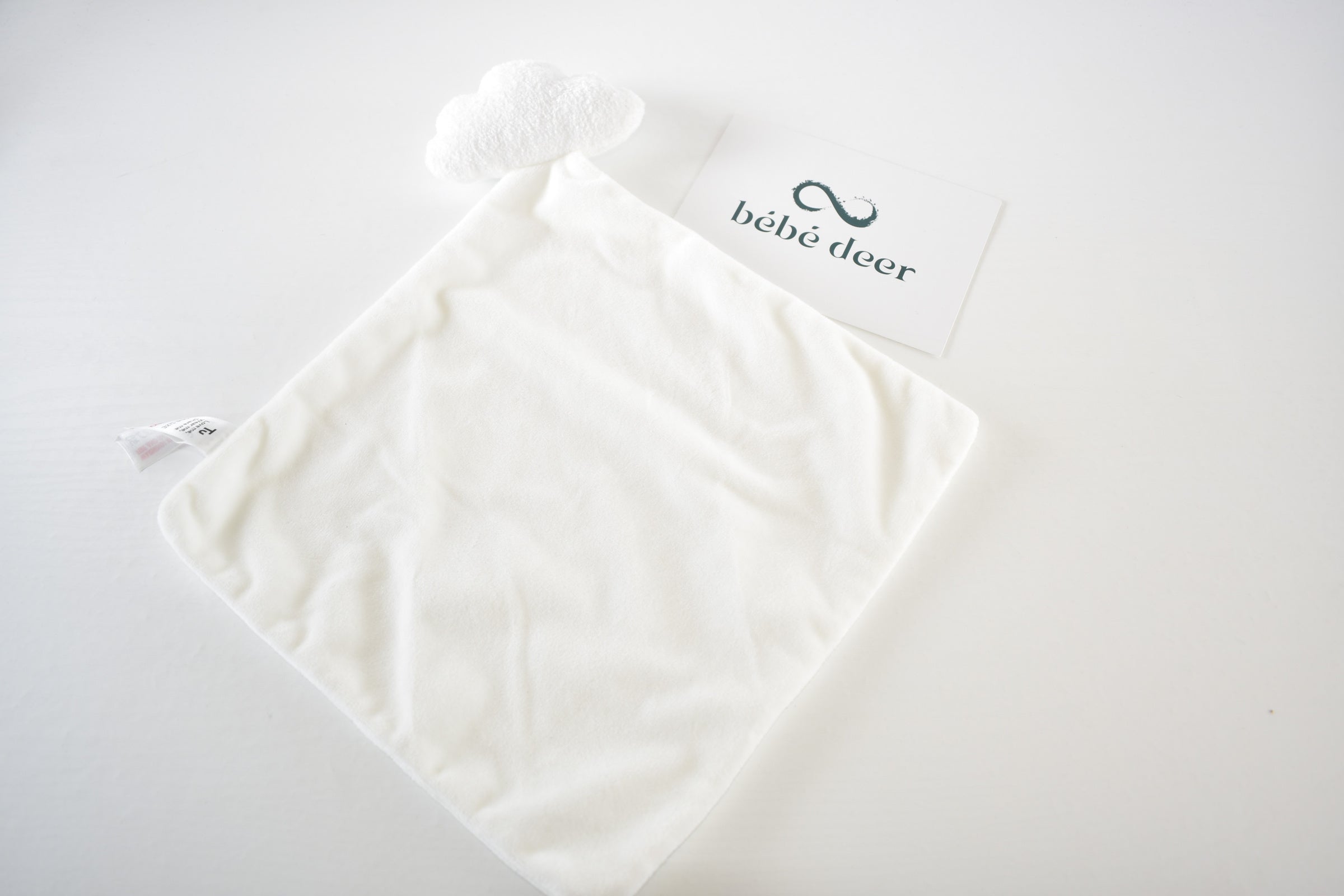 Soft white cloud comforter