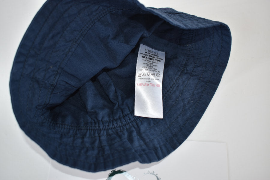 To the sea sun hat 0/3 months