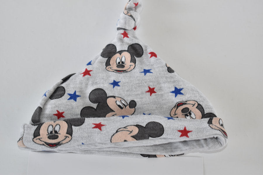 Mickey Mouse double layer hat 3/6 months