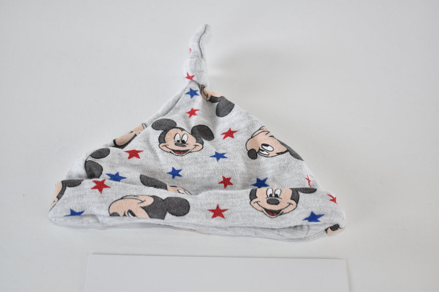 Mickey Mouse double layer hat 3/6 months