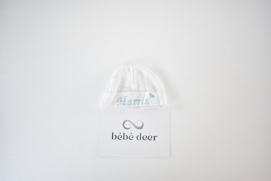 Personalised newborn hat "Harris"