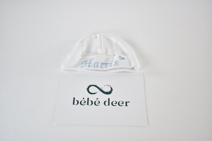 Personalised newborn hat "Harris"