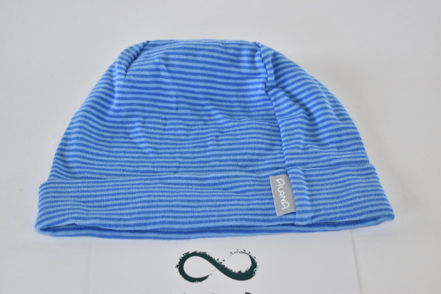 Organic striped hat 12/24 months